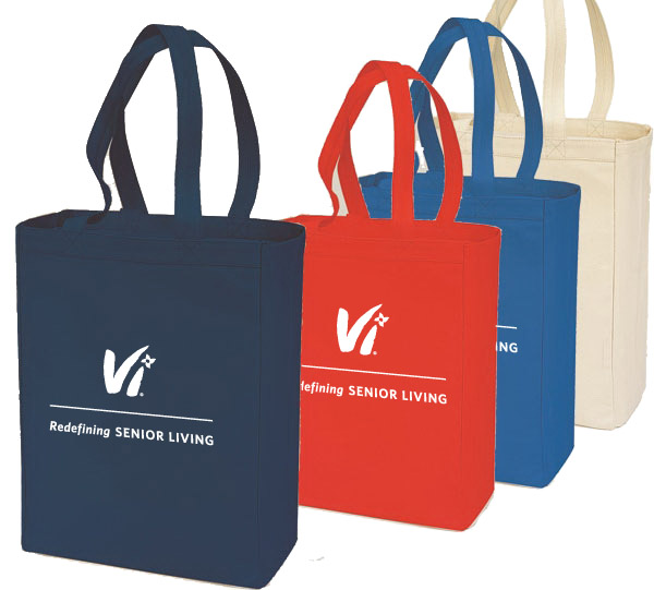 Canvas Shopping Tote Vi Living Store
